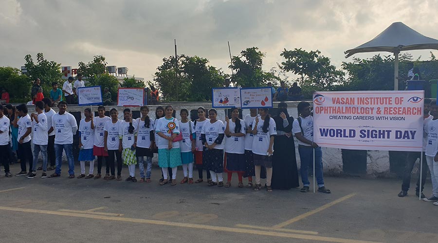 Vasan's World Sight Day Rally | Vasan Institute of Ophthalmology & Research